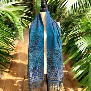 V. FRASS Cashmink Paisley Scarf - Made in Germany